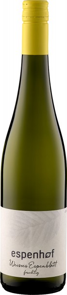 Weisses Espenblatt QbA fruchtig Weingut Espenhof Rheinhessen 2021 |  Weinhandel + Weinshop | Bei C&D guten Wein online kaufen