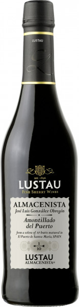 Almacenista-Sherry Amontillado de Puerto 1/10 - Emilio Lustau - farblos