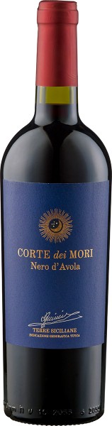 Nero dAvola Etichetta Blu Sicilia DOC Corte dei Mori Rotwein