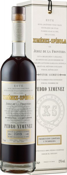 Very Old Pedro Ximenez - Ximénez-Spínola - Sonstiges