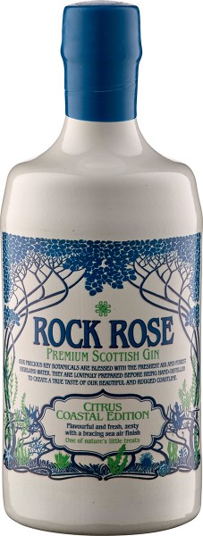 Rock Rose Gin Citrus Coastal Edition Dunnet Bay Distillery