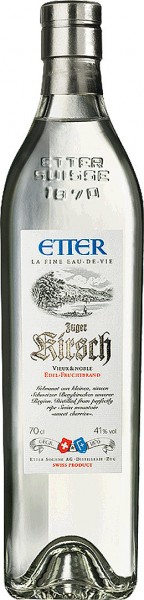 Zuger Etter Kirsch alt und edel Etter Weißwein