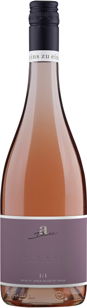 Secco Rose eins zu eins trocken Weingut Diehl | 6Fl.