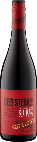 Beefsteak Club Beef & Liberty Shiraz - Beefsteak Club - Rotwein