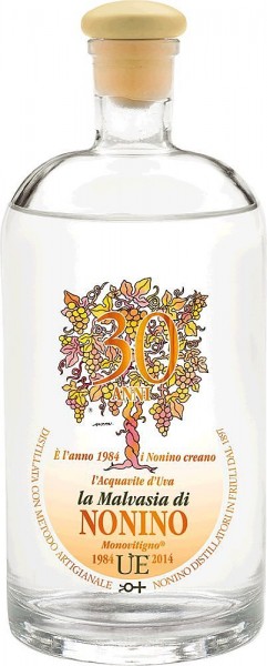 Grappa Ùe Di Malvasia Monovitigno Nonino Weißwein