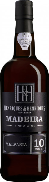 Malvasia Aged 10 years Madeira - Henriques & Henriques - farblos