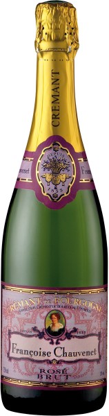 Cremant de Bourgogne Rose Brut Francoise Chauvenet Rosewein