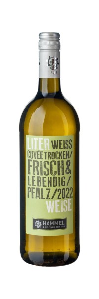 Literweise Cuvée Weiss Trocken Weingut Hammel & Cie 2023 | 1 Liter