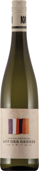 Grauburgunder Qualitätswein Trocken Auf Der Grenze - Bernhart - Weißwein