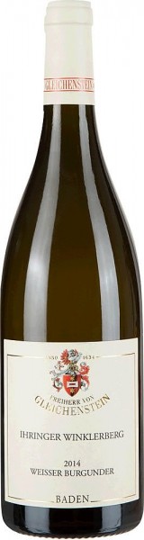 Ihringer Winklerberg Weisser Burgunder trocken - Weingut Freiherr von Gleichenstein - Weißwein