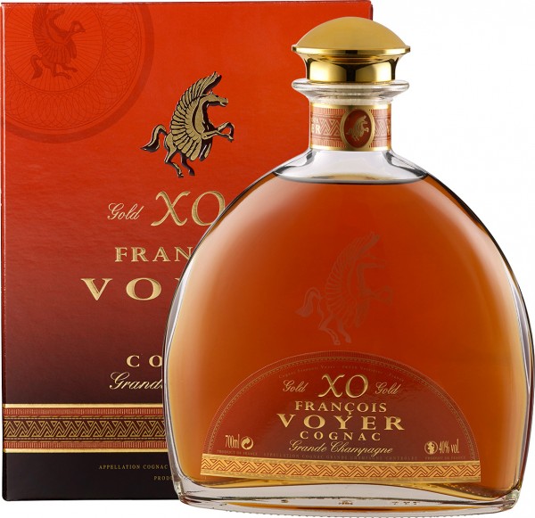 XO Gold François Voyer Cognac Grande Champagne - François Voyer - farblos
