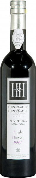 Single Harvest Finest Full Rich Madeira Henriques & Henriques 1997 | 0,5 Liter