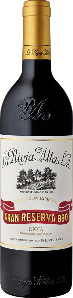 Gran Reserva 890 ´Selección Especial´ - La Rioja Alta - Rotwein