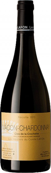 Mâcon Chardonnay Clos de la Crochette - Les Héritiers du Comte Lafon - Weißwein