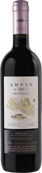 Ampio Le Mortelle Rotwein