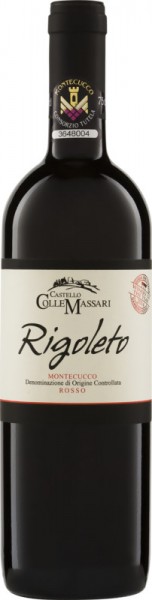 RIGOLETO Rosso Montecucco Castello di Colle Massari 2020 | 6Fl.