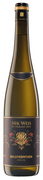 Riesling Goldtröpfchen Spätlese - Nik Weis St. Urbans-Hof - Weißwein
