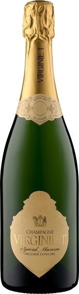 Champagne Virginie T. VIRGINIE T Special Macaron Millésimé Extra Dry Weisswein