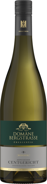 Heppenheimer Centgericht Grauburgunder Crescentia Vdp. Erste Lage - Domäne Bergstrasse - Weißwein