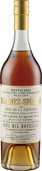 Brandy Criaderas Diez Mill Botellas PX Ximénez-Spínola