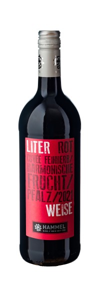 Literweise Cuvée Rot Feinherb Weingut Hammel & Cie 2022 | 6Fl. | 1 Liter