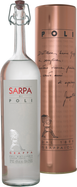 Grappa Sarpa Jacopo Poli Rotwein