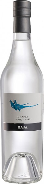 Grappa di Rossj-Bass - A. Gaja - farblos