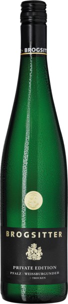 Weissburgunder Private Edition | Weinkellerei Brogsitter Weißwein
