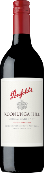 Koonunga Hill Shiraz Cabernet Schraubverschluss Penfolds Rotwein