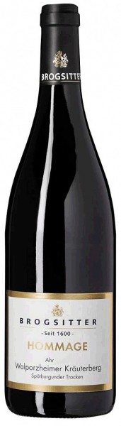 Spätburgunder HOMMAGE Walporzheimer Kräuterberg - Weinkellerei Brogsitter - Rotwein