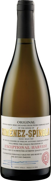 Excepional Harvest Pedro Ximenez DO - Ximénez-Spínola - farblos