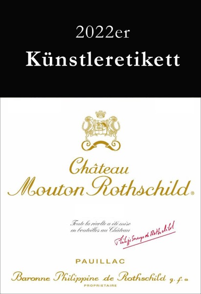 Château Mouton-Rothschild 1. Cru Classé Pauillac 2022