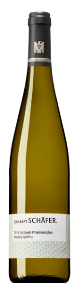 Riesling Pittermännchen Spätlese restsüß Johann Baptist Schäfer 2018