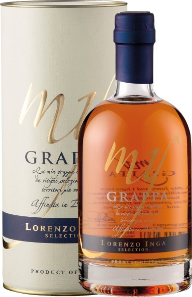 My Grappa Affinata in Barrique Selection - Inga - farblos
