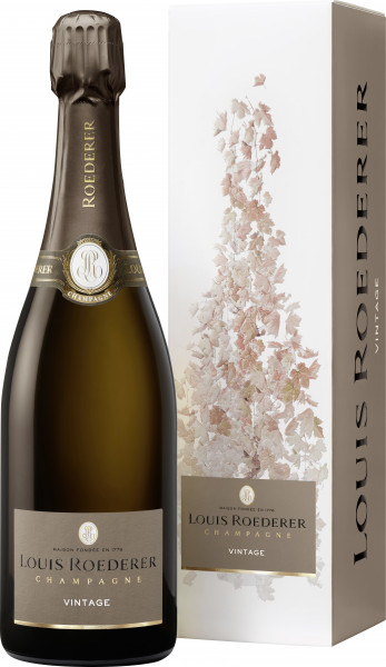 Brut Vintage Geschenkpackung - Champagne Louis Roederer - Weißwein