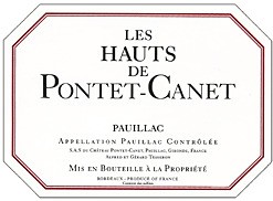 Les Hauts de Pontet Canet | Second Vin du Château Pontet Canet Rotwein