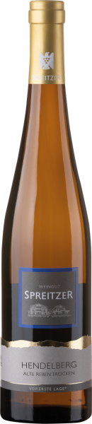 Hallgarten Hendelberg Riesling Trocken Alte Reben - Weingut Spreitzer - Weißwein