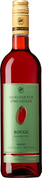 O - Rouge - Regent l Dornfelder l Mostbirne Manufaktur Jörg Geiger Rotwein