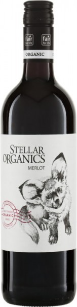 Merlot Stellar Organics Organic Wine Vredendal 2022 | 6Fl.