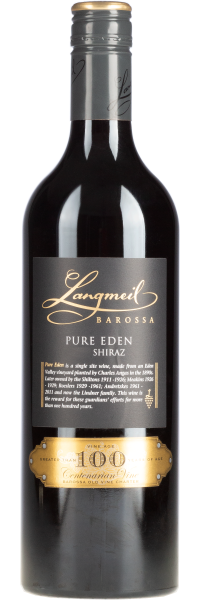 Pure Eden Shiraz Langmeil Rotwein