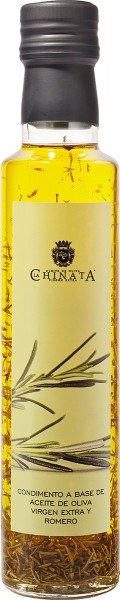 Aceite de Oliva Virgen Extra con Romero - La Chinata - farblos