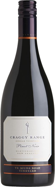 Pinot Noir Te Muna Road Vineyards Craggy Range Rotwein