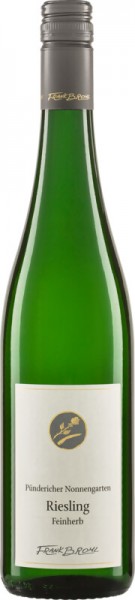 Riesling PÜNDERICHER NONNENGARTEN feinherb QW Brohl - Weingut Frank Brohl - Weißwein