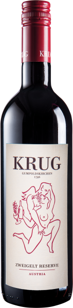 Zweigelt Reserve Eichkogel Krug Rotwein