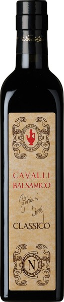 Condimento Balsamico (Balsamessig, 5 Jahre gereift) MHD 12/3030 - F. Cavalli - farblos