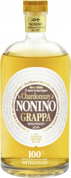 Grappa lo Chardonnay Monovitigno Nonino Rotwein