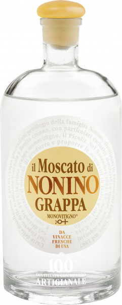 Grappa il Moscato Monovitigno - Nonino Distillatori - farblos