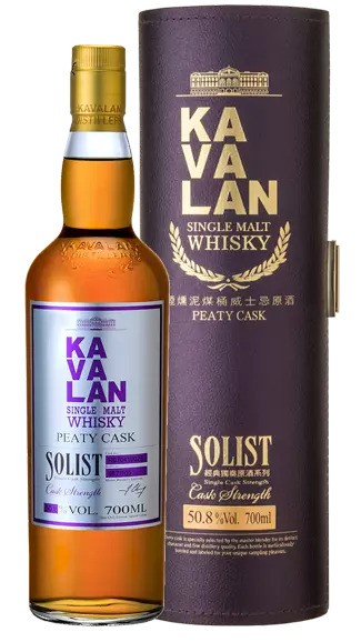 Kavalan Solist Ltd. Peaty Cask 51,6% Kavalan | 0,7 Liter