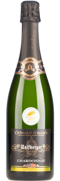 Cremant d´Alsace Chardonnay Med d´or Wolfberger Weisswein
