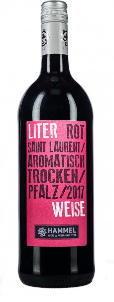 Literweise Saint Laurent trocken | Weingut Hammel & Cie Rotwein